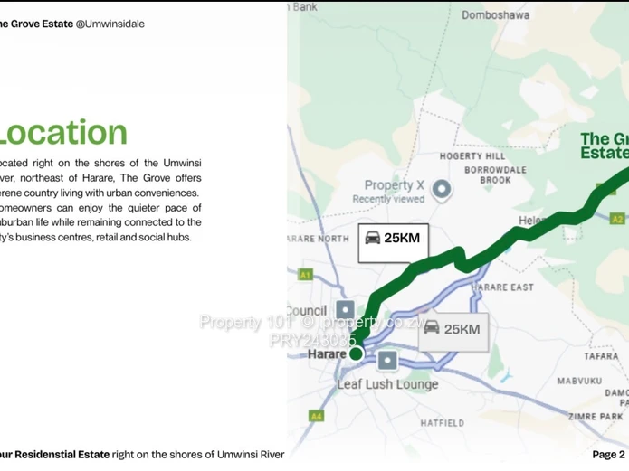Sale~ The Grove|Boadering Umwinsadale $40,000  #HarareNorth